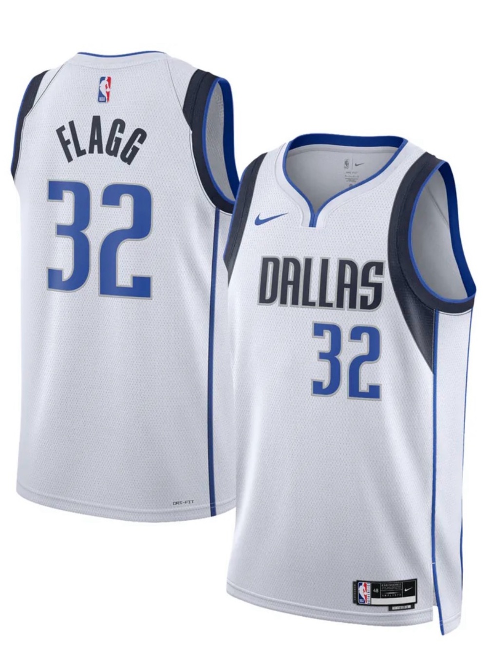 Dallas Mavericks Nike White Men’s NBA Swingman #32 Cooper Flagg Jersey